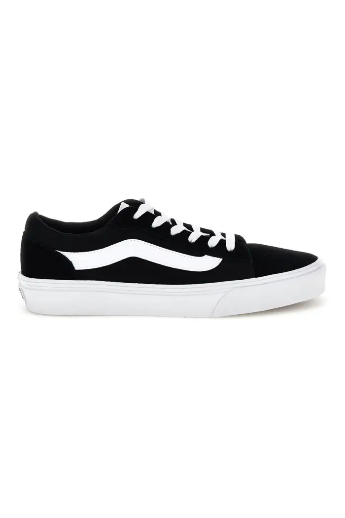 Sneakers nere con inserto bianco profilo basso Vans Vero LS [NERO