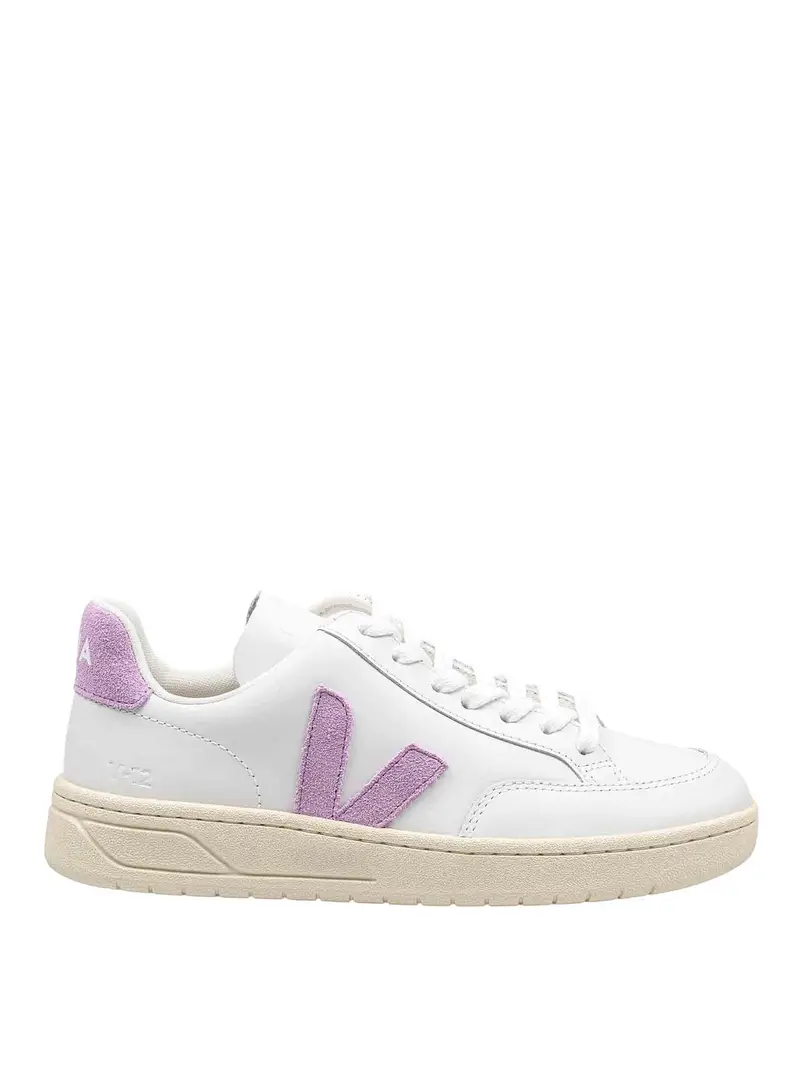 Veja Sneakers V-12 In Pelle Bianco