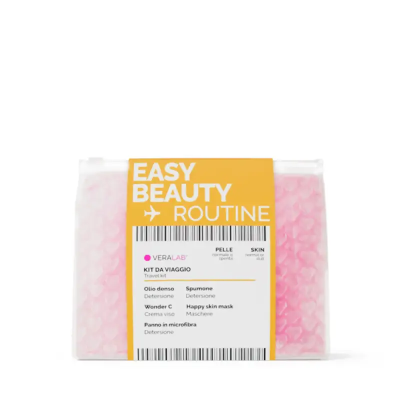 Veralab Kit Viso Easy Beauty Routine Pelle Normale O Spenta - Cofanetto Tratt Globale