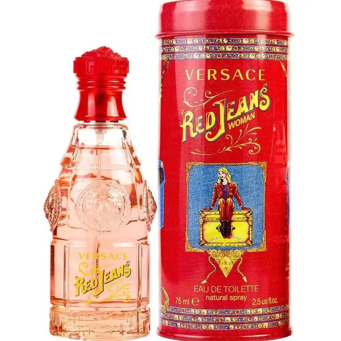 Versace Eau de toilette Red Jeans - colonia - 75ml - vaporizzatore Multicolore