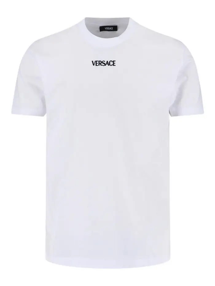 Versace Logo della T-shirt Bianco