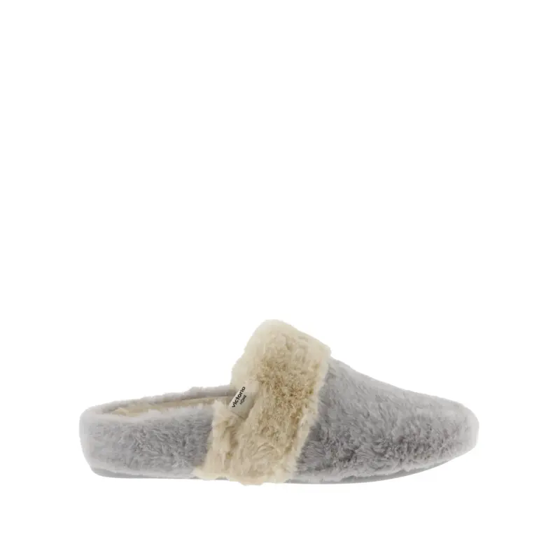 Victoria Pantofole da donna Soft Natural