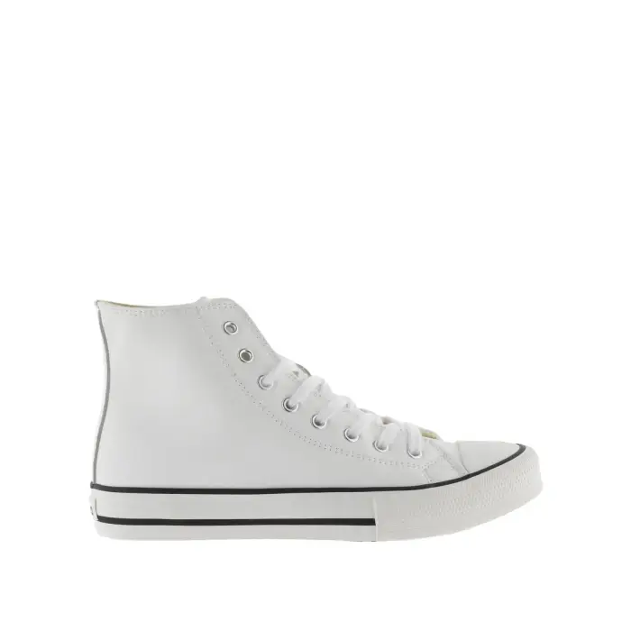 Scarpe da ginnastica da donna in similpelle Victoria Tribu Blanc