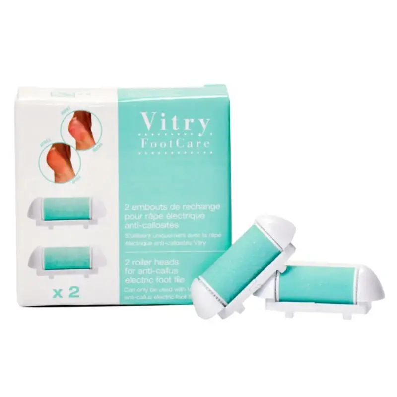 Vitry Set 2 Puntali Di Ricambio Per Raspa Elettrica