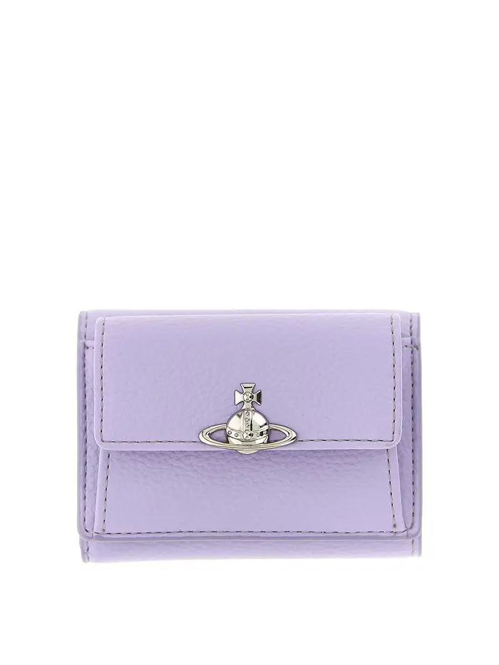 Vivienne Westwood Borsa con cornice piccola Viola