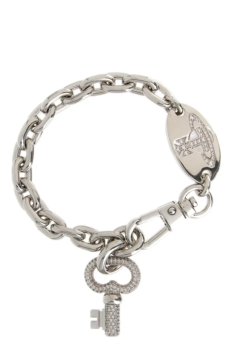 VIVIENNE WESTWOOD Bracciale Ovidia Argento