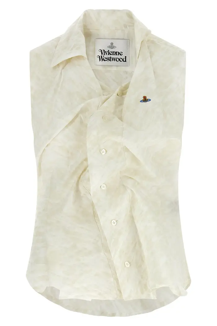 VIVIENNE WESTWOOD Camicia Drunken Beige