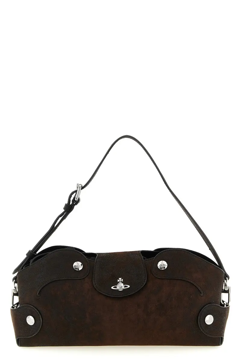 VIVIENNE WESTWOOD Clutch Wilma Marrone