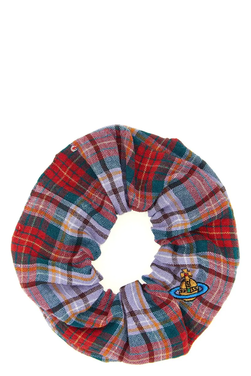 VIVIENNE WESTWOOD Elastico Per Capelli Rtw Tartan Piccolo Multi