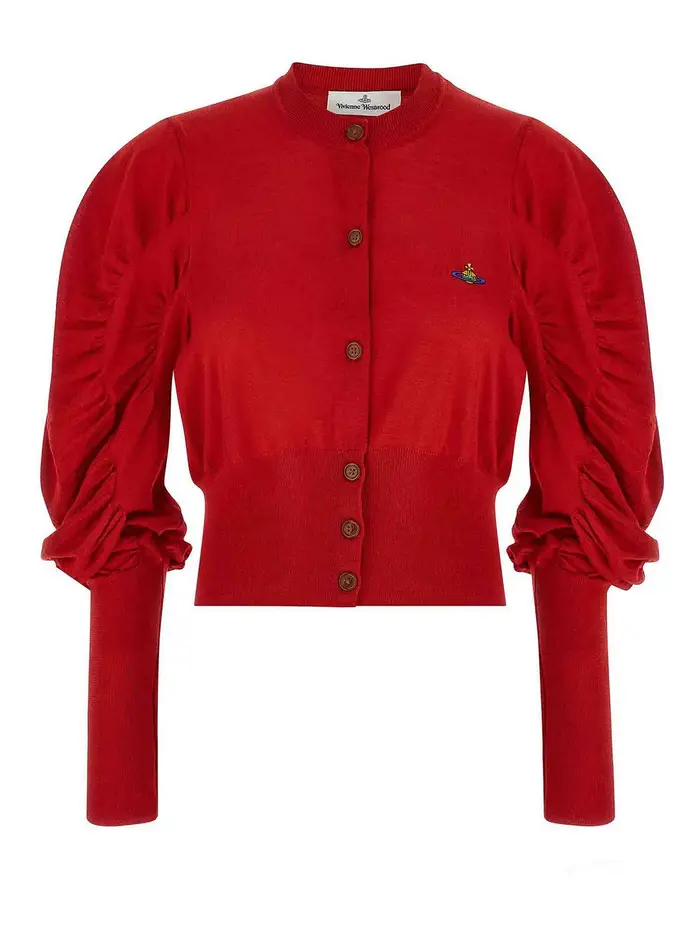 Vivienne Westwood Eli Cardigan Rosso
