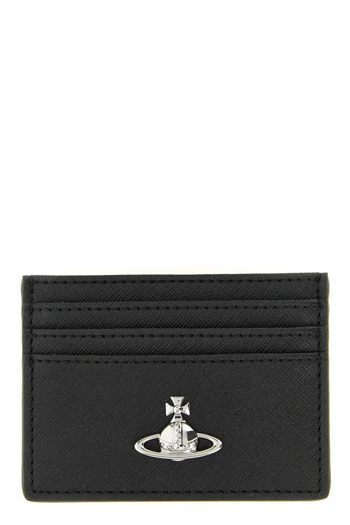 VIVIENNE WESTWOOD Portacarte Flat Nero