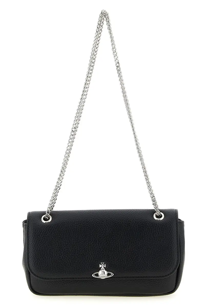 VIVIENNE WESTWOOD Tracolla Orb Nero