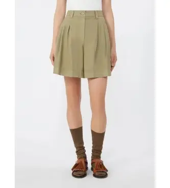 Weekend Max Mara per donna 2615141012600 Pantaloncini Wkdarmonia, Casual, Verde, Cotone