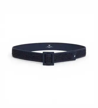 Weekend Max Mara per donna 2615501015600 Cintura Wka Bocca blu navy effetto rafia, Casual