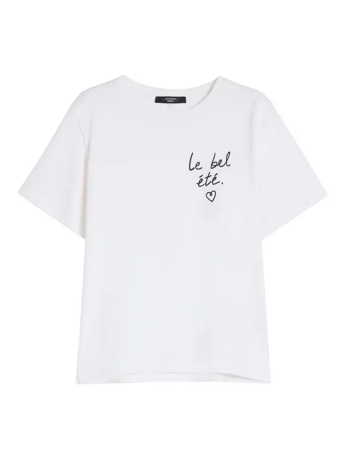 Weekend Max Mara T-Shirt Bora Bianco