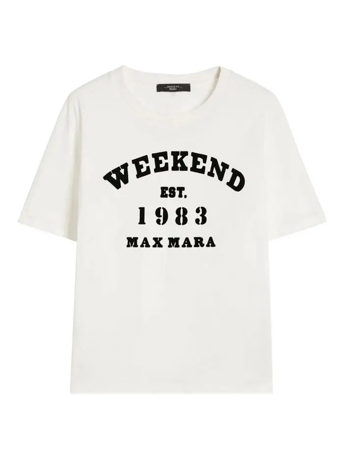 Weekend Max Mara T-Shirt Tenue Bianco