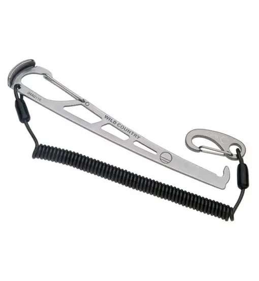 Wild Country Pro Key With Leash Silver