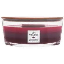 Woodwick Trilogy Candles Sun Ripened Berries - Candela Profumata