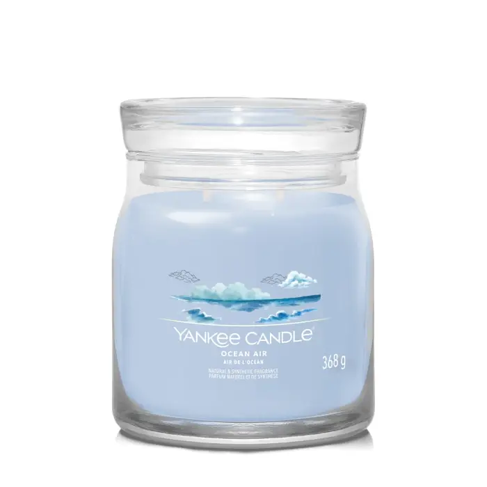 Yankee Candle Signature Jar Candles Ocean Air 368g - Candela Profumata