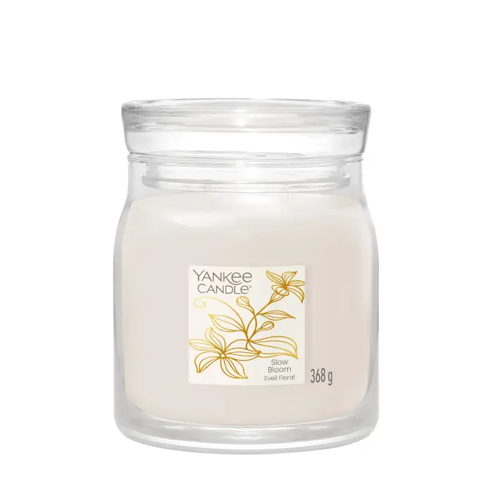 Signature Jar Candles Slow Bloom 368g - Candela Profumata