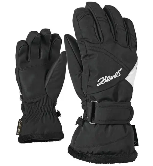 Ziener Guanti Bambina Nero 4278565