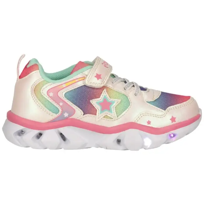 Scarpe da ginnastica ragazza Zigzag Saserta Blanc