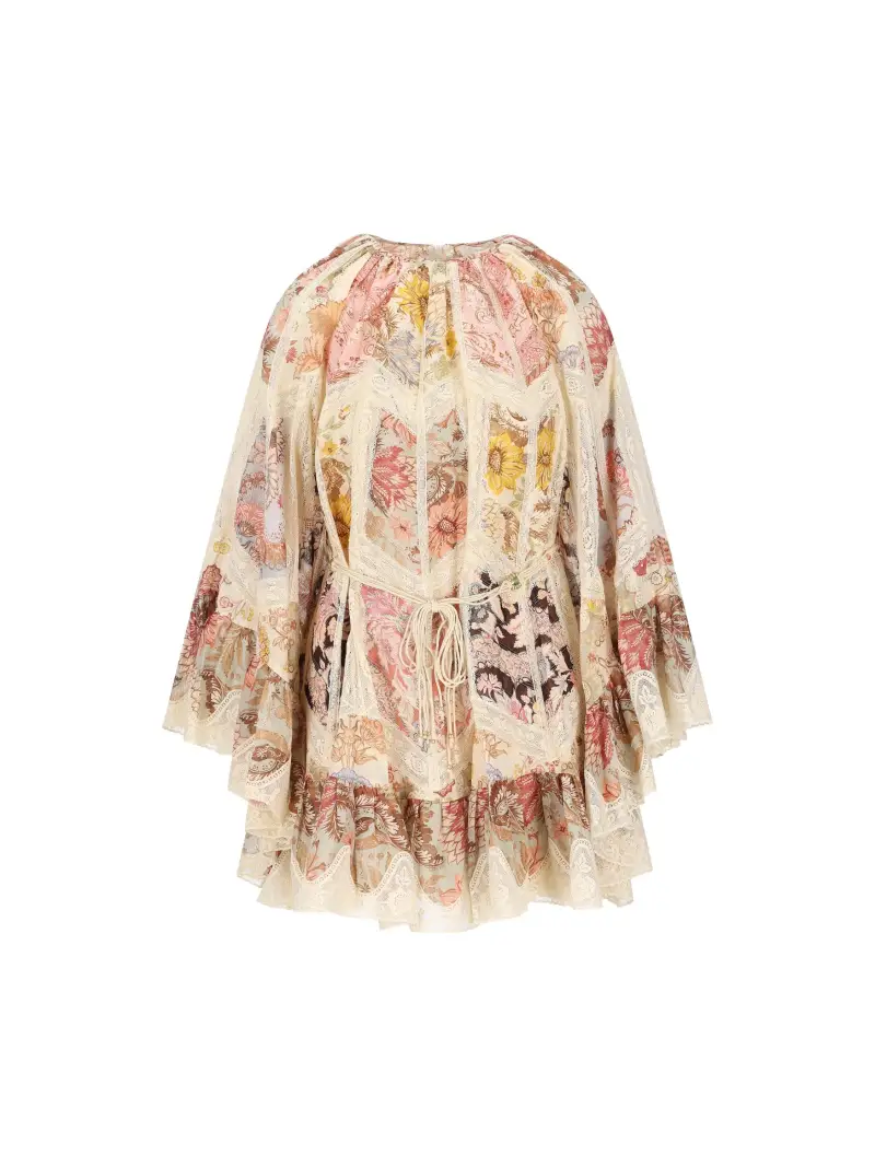 ZIMMERMANN Abito Fluido Daylight MULTICOLOR