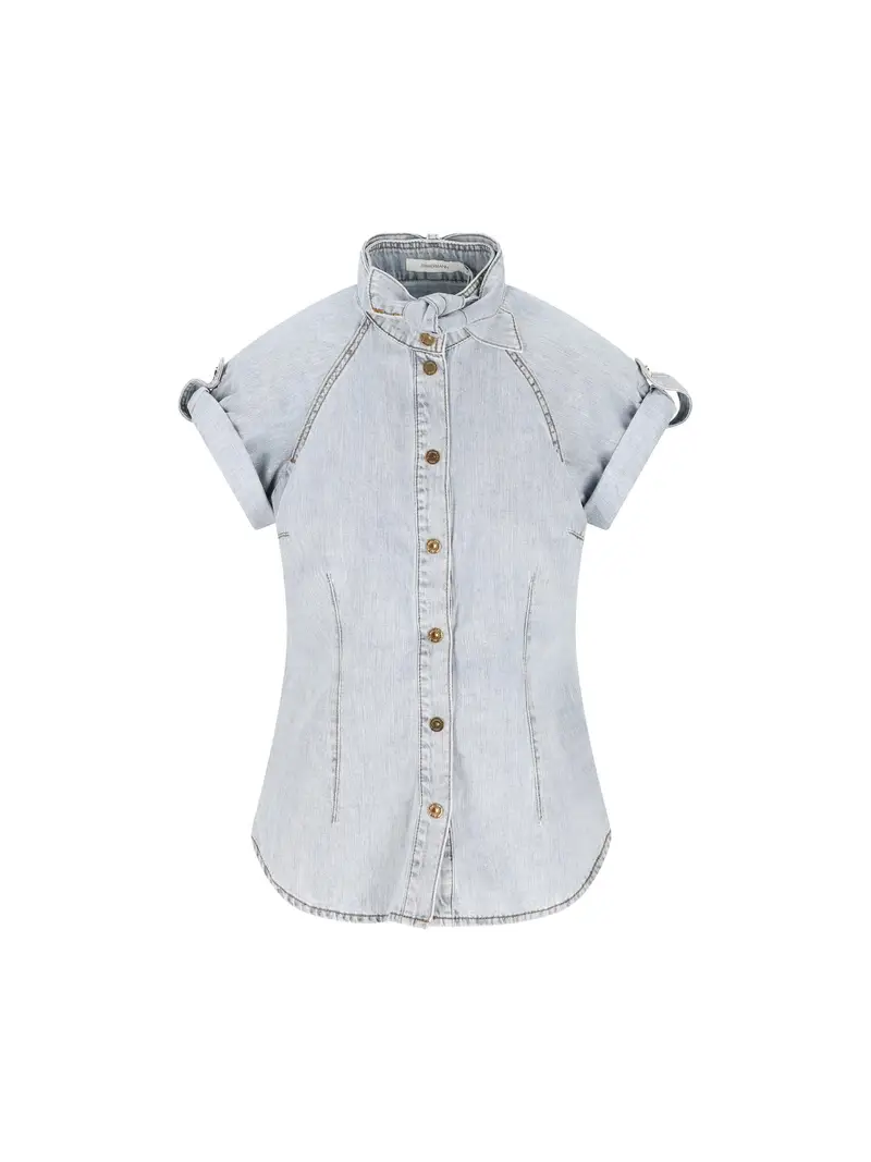 ZIMMERMANN Camicia In Denim AZZURRO