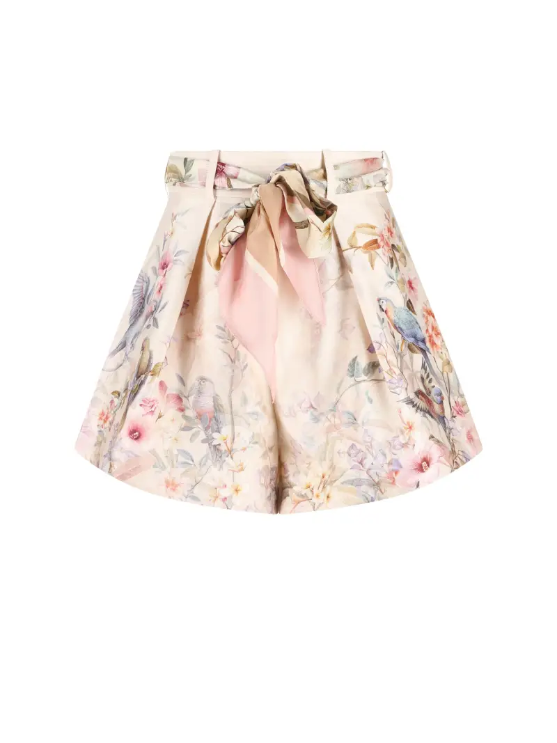 ZIMMERMANN Shorts Con Pinces Rebellion MULTICOLOR