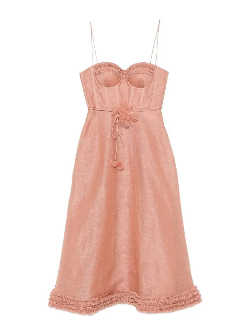 Zimmermann Vestito Color Carne E Neutri