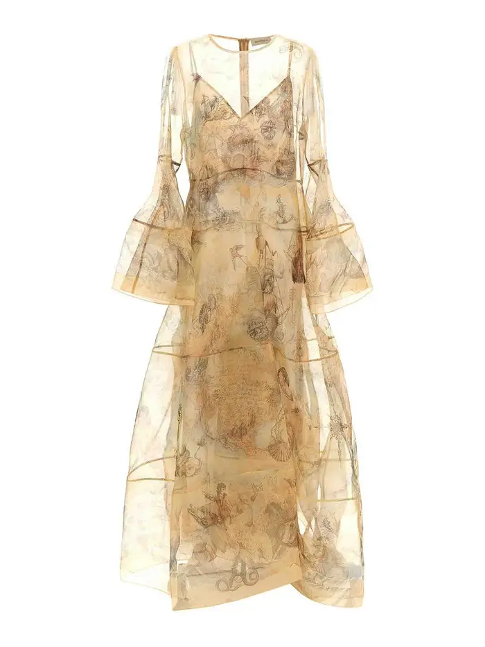 Zimmermann Vestito della ribellione Beige